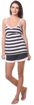

Kotty Women's Printed Multicolor Top & Shorts Set