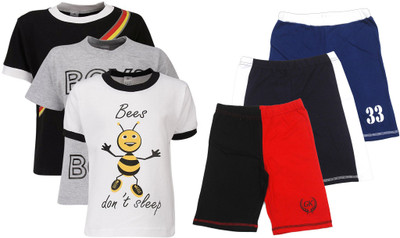 

Gkidz Kids Nightwear Boys Printed Cotton, Multicolor