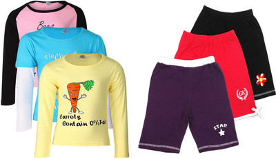 

Gkidz Kids Nightwear Girls Printed Cotton, Multicolor