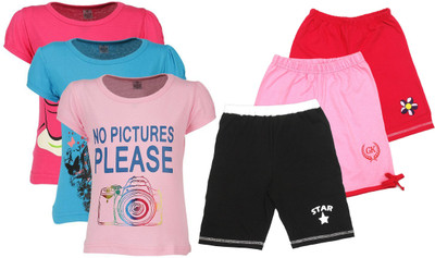 

Gkidz Kids Nightwear Girls Printed Cotton, Multicolor