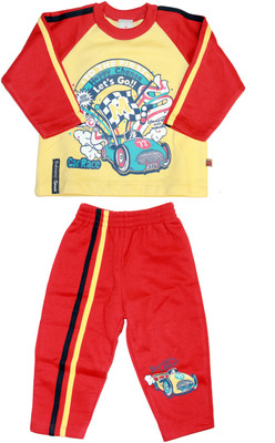 Babiano Kids Nightwear Boys Printed Cotton Babiano Kids Nightwear Boys Printed Cotton