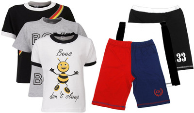 

Gkidz Kids Nightwear Boys Printed Cotton, Multicolor