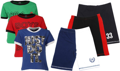 

Gkidz Kids Nightwear Boys Printed Cotton, Multicolor