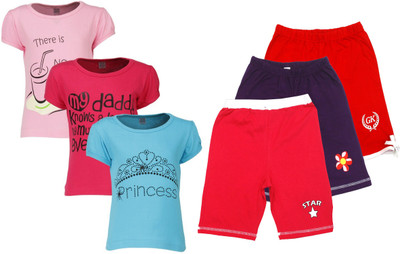 

Gkidz Kids Nightwear Girls Printed Cotton, Multicolor