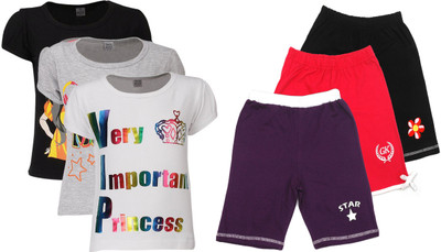 

Gkidz Kids Nightwear Girls Printed Cotton, Multicolor