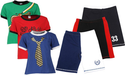 

Gkidz Boys Casual T-shirt, Multicolor