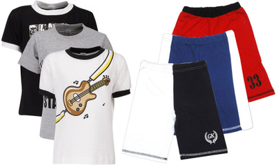 

Gkidz Kids Nightwear Boys Printed Cotton, Multicolor