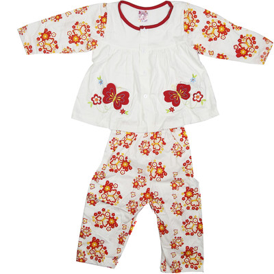 13% OFF on Camey Kids Nightwear Girls Printed Cotton 13% OFF on Camey Kids Nightwear Girls Printed Cotton