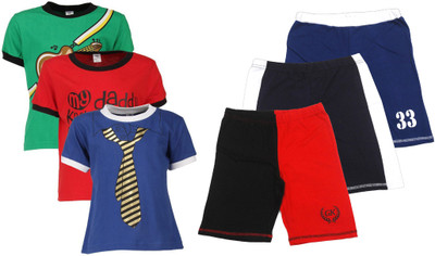 

Gkidz Kids Nightwear Boys Printed Cotton, Multicolor