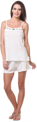 

Kotty Women's Printed Multicolor Top & Shorts Set