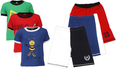 

Gkidz Boys Casual T-shirt, Multicolor