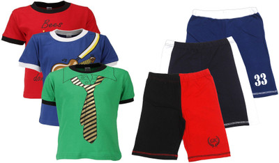 

Gkidz Kids Nightwear Boys Printed Cotton, Multicolor