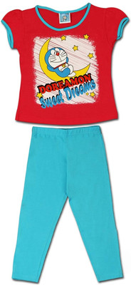 

Super Drool Kids Nightwear Girls Graphic Print, Fuschia