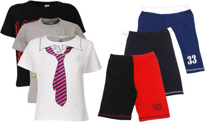 

Gkidz Boys Casual T-shirt, Multicolor