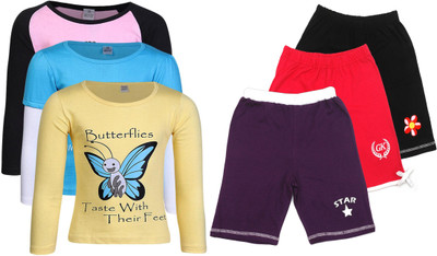 

Gkidz Kids Nightwear Girls Printed Cotton, Multicolor