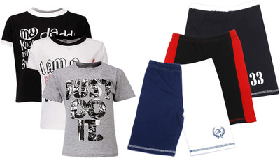 

Gkidz Kids Nightwear Boys Printed Cotton, Multicolor