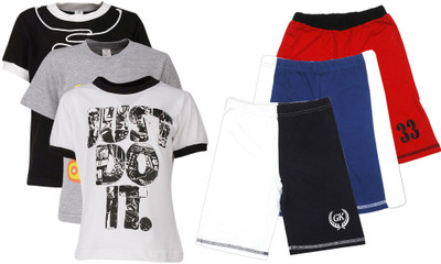 

Gkidz Kids Nightwear Boys Printed Cotton, Multicolor