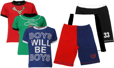 

Gkidz Boys Casual T-shirt, Multicolor