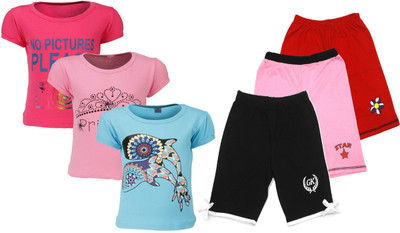 

Gkidz Kids Nightwear Girls Printed Cotton, Multicolor