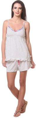 

Kotty Women Printed Multicolor Top & Shorts Set