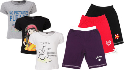 

Gkidz Kids Nightwear Girls Printed Cotton, Multicolor