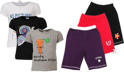 

Gkidz Kids Nightwear Girls Printed Cotton, Multicolor