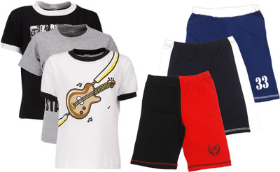 

Gkidz Kids Nightwear Boys Printed Cotton, Multicolor