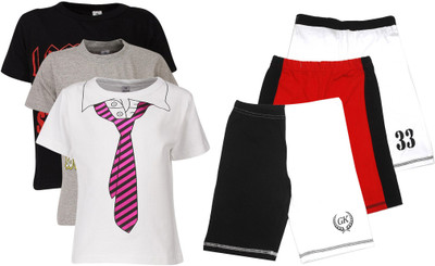 

Gkidz Kids Nightwear Boys Printed Cotton, Multicolor