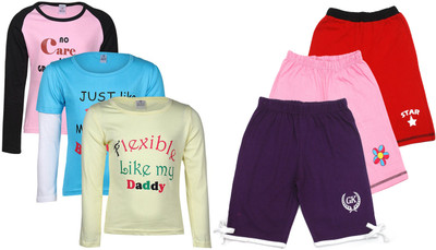

Gkidz Kids Nightwear Girls Printed Cotton, Multicolor
