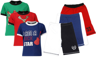 

Gkidz Boys Casual T-shirt, Multicolor