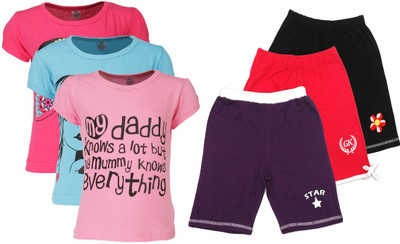 

Gkidz Kids Nightwear Girls Printed Cotton, Multicolor