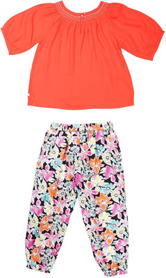 SHOPPERTREE Kids Nightwear Girls Solid SHOPPERTREE Kids Nightwear Girls Solid