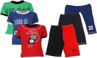 

Gkidz Kids Nightwear Boys Printed Cotton, Multicolor