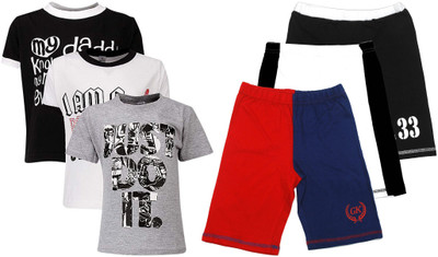 

Gkidz Kids Nightwear Boys Printed Cotton, Multicolor