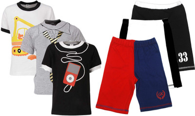 

Gkidz Kids Nightwear Boys Printed Cotton, Multicolor