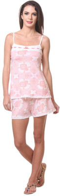 

Kotty Women's Printed Multicolor Top & Shorts Set