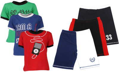 

Gkidz Kids Nightwear Boys Printed Cotton, Multicolor