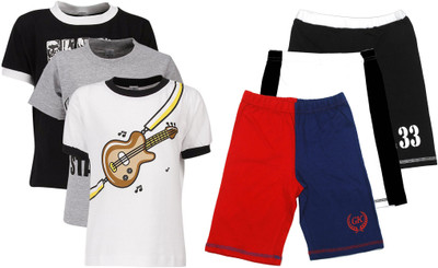 

Gkidz Boys Casual T-shirt, Multicolor