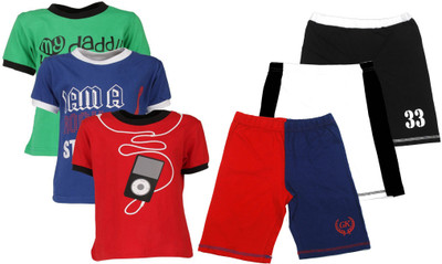 

Gkidz Boys Casual T-shirt, Multicolor