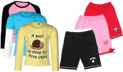 

Gkidz Kids Nightwear Girls Printed Cotton, Multicolor