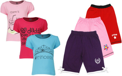 

Gkidz Kids Nightwear Girls Printed Cotton, Multicolor