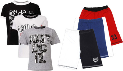 

Gkidz Boys Casual T-shirt, Multicolor