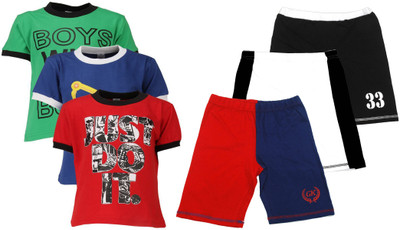 

Gkidz Kids Nightwear Boys Printed Cotton, Multicolor