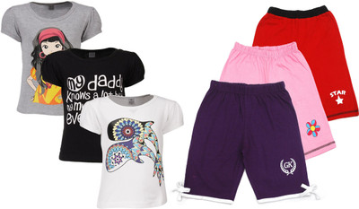 

Gkidz Kids Nightwear Girls Printed Cotton, Multicolor