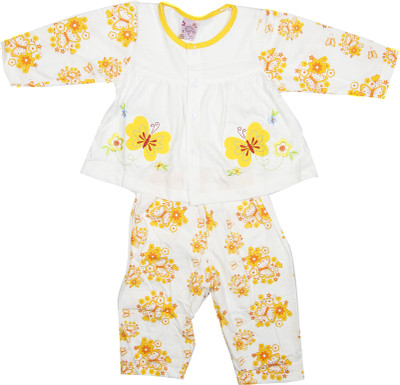 Camey Kids Nightwear Girls Printed Cotton