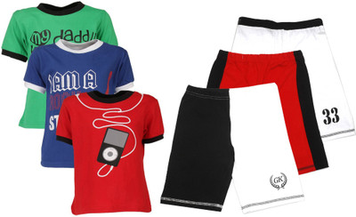 

Gkidz Kids Nightwear Boys Printed Cotton, Multicolor