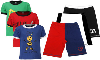 

Gkidz Boys Casual T-shirt, Multicolor