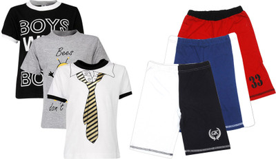 

Gkidz Boys Casual T-shirt, Multicolor
