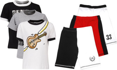 

Gkidz Boys Casual T-shirt, Multicolor