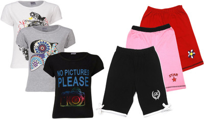 

Gkidz Kids Nightwear Girls Printed Cotton, Multicolor